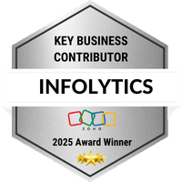 Infolytics Zoho Partner Award