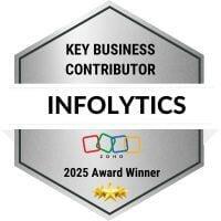 Infolytics Zoho Partner Award